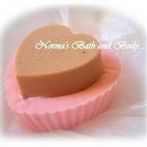 Valentine Double Heart Soap, Valentines Soap