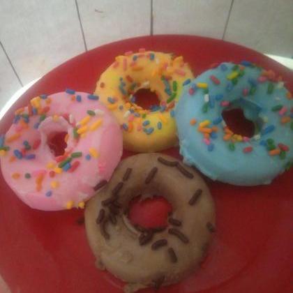 Donut Soaps, Mini Donut Soaps, Set 8