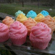 Mini Cupcake Soaps. Set Of 12