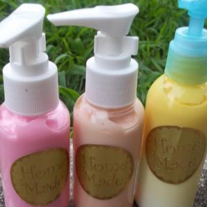 Shea Butter Body Lotions. Set Of 3