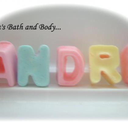 alphabet soap