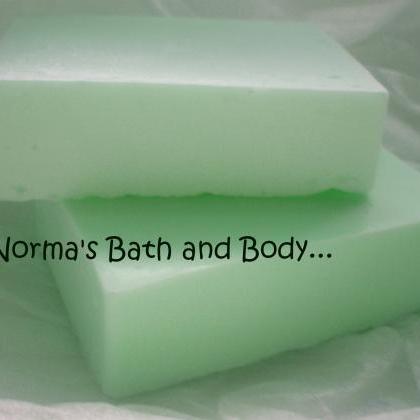Eucalyptus Mint Glycerin Soap, Soap, Handmade..