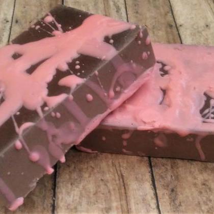 Raspberry Chocolate Soap