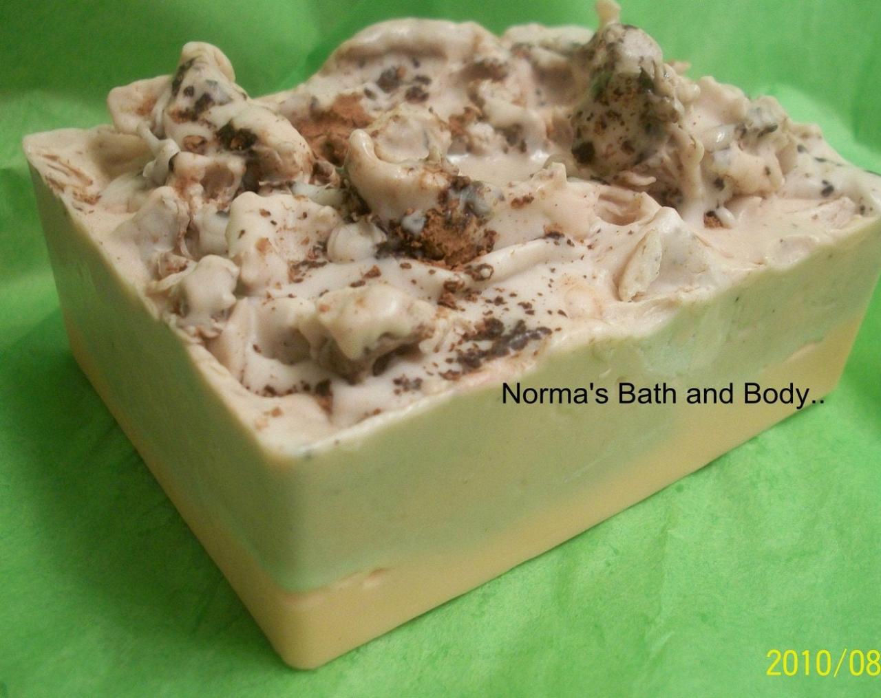 Pumpkin Chocolate Goats Milk Glycerin Handmade Soap