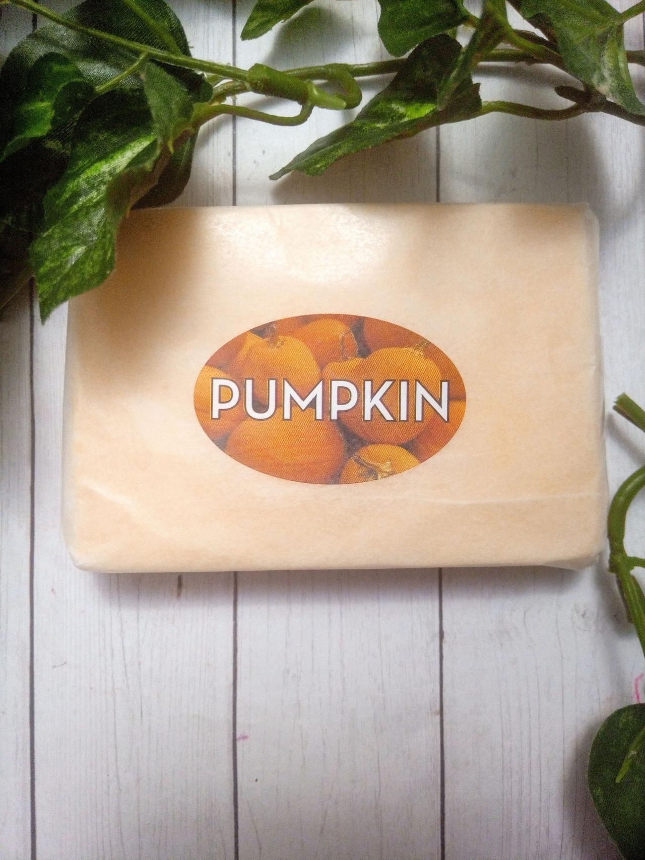 Pumpkin Handmade Glycerin Goats Milk Soap