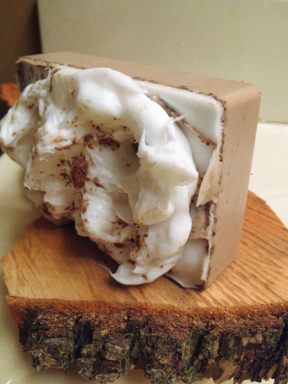 Chocolate Vanilla Handmade Goats Milk Glycerin Soap