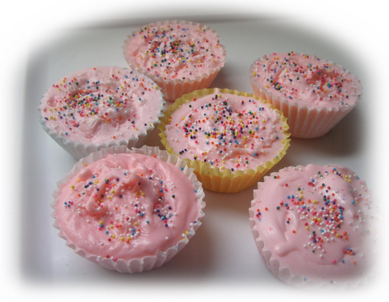 Cupcake Party Soaps. Set Of 6