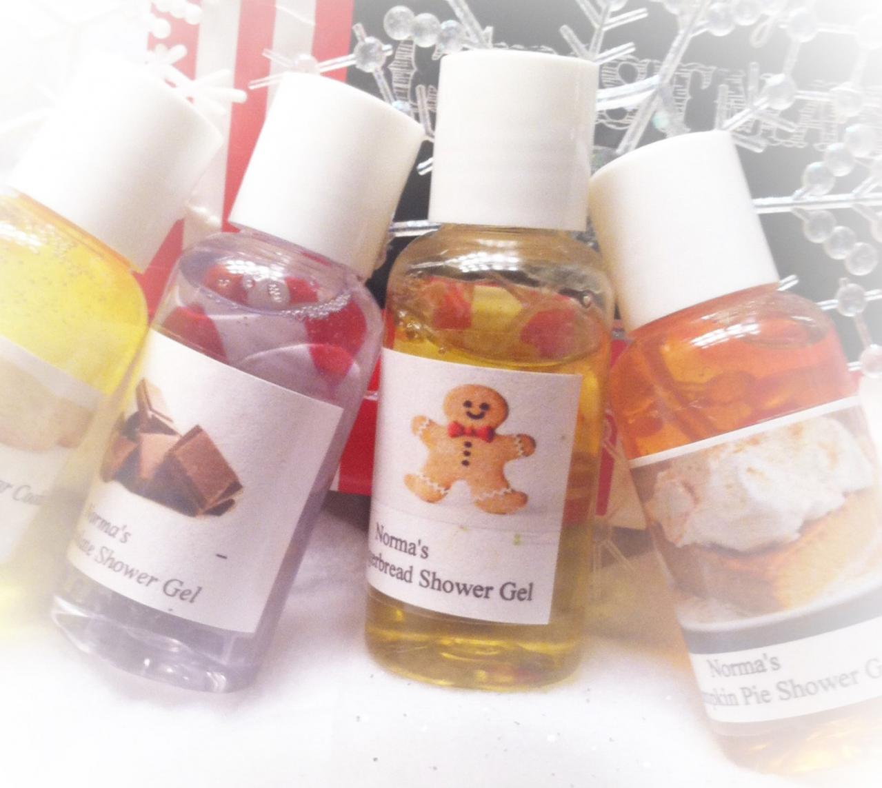 Shower gels. set of 4, bath gels, gels, gifts, gift sets, bath, shower, beauty, normas