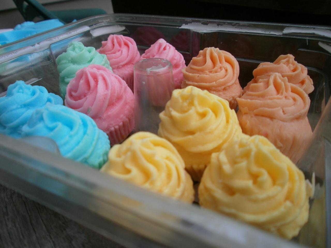 Dozen Mini Party Cupcake Soaps