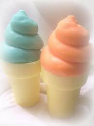 bulk wholesale Ice cream cone soaps. set of 50