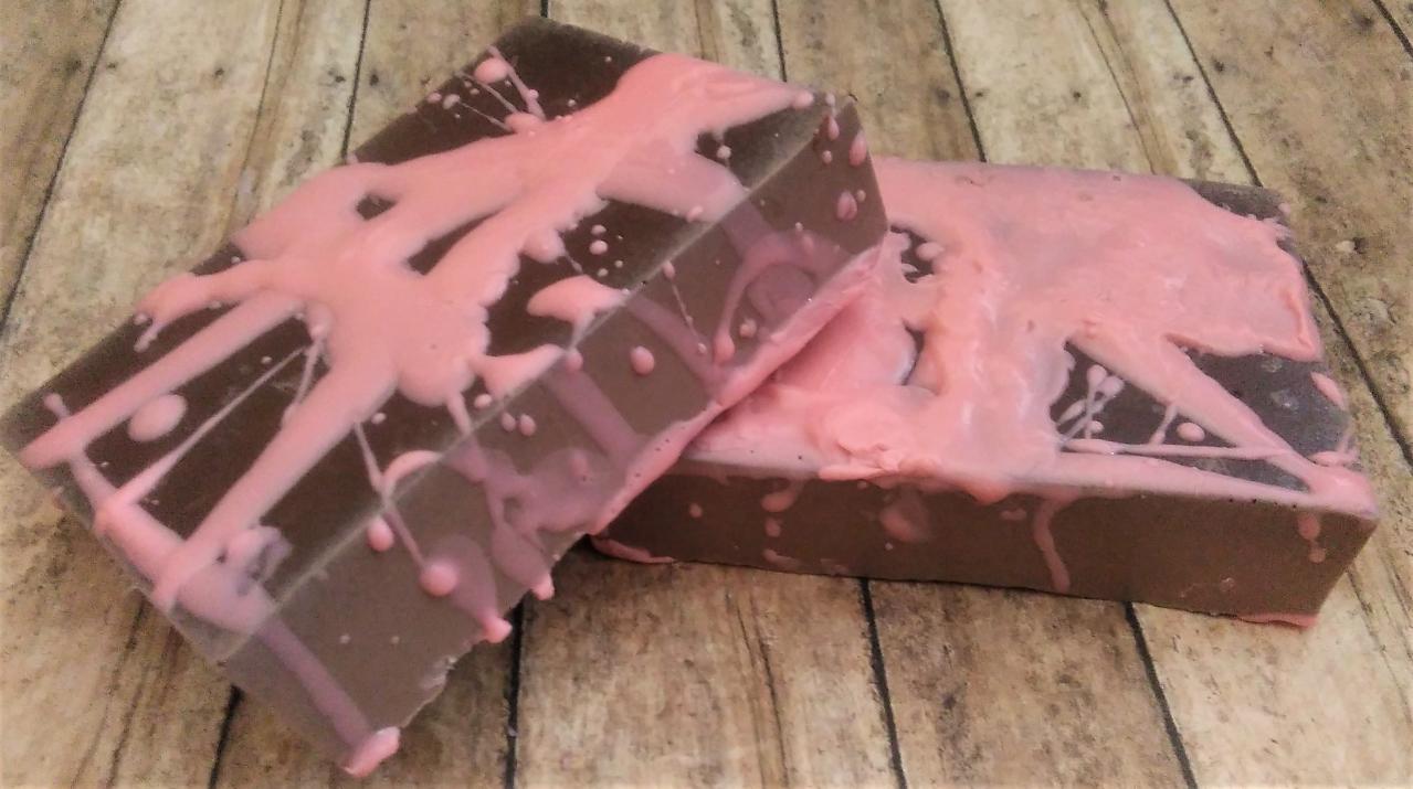 Raspberry Chocolate Soap
