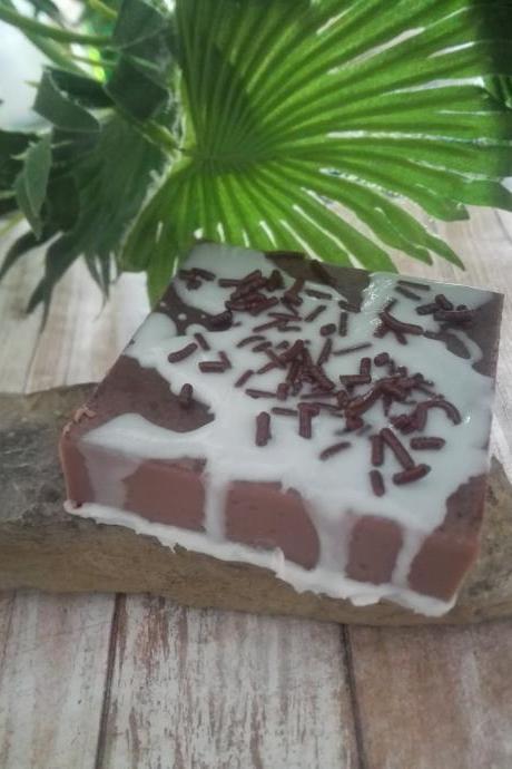  Brownie Sundae Handmade Glycerin Soap