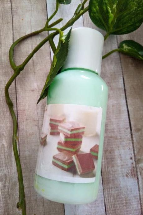 Mint chocolate lotion- skin care, mint chocolate, body lotion