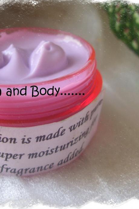 mini lavender shea butter lotion, lotion, lavender, relaxing, scents, beauty, skin care, normas- Free Shipping