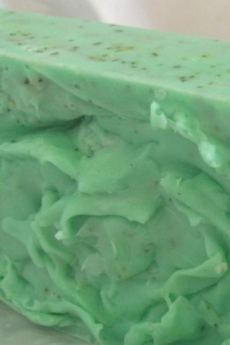 Peppermint and Spearmint Soap- Soap- Soap- Handmade Soap- Glycerin Soap- Peppermint Soap- Spearmint Soap
