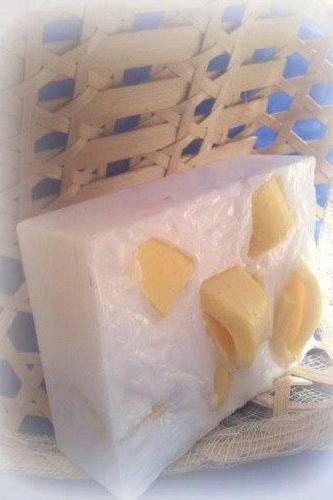 lemon and rosemary glycerin soap