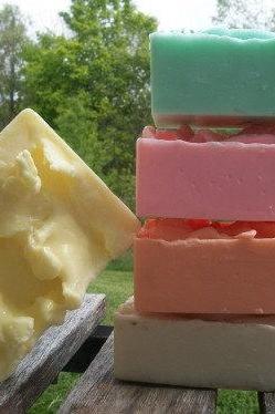goats milk bath and body soaps. pack of 5